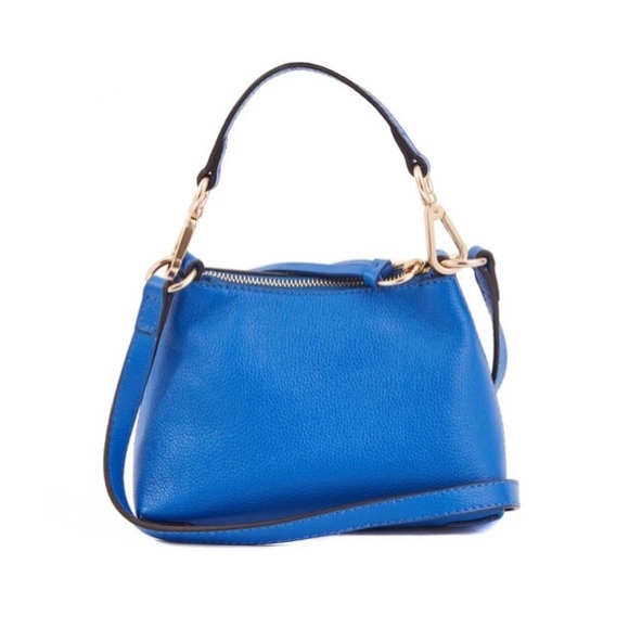 🔥SALE🔥🌟CHLOE🌟🍃SUPER CUTE🍃blue suede🍃🌟bag✨ - Picture 3 of 8